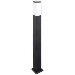 LAMPA OGRODOWA STOJĄCA słupek oświetlający ogród czarny 0,8m gniazdo E27-5903002033807