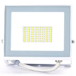 Halogen led naświetlacz lampa 30W 6500K reflektor zewnętrzny biały - 8433325417048
