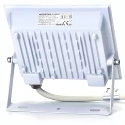 Halogen led naświetlacz lampa 30W 6500K reflektor zewnętrzny biały - 8433325417048