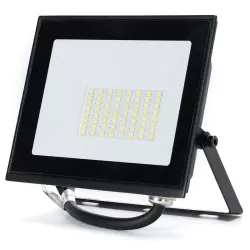 Halogen led naświetlacz lampa 30W 6500K reflektor zewnętrzny czarny - 8433325417390