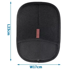 Rękawica do wyczesywania sierści dla psów i kotów, siatkowa L23xW17cm - 8719138147328