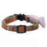 Elegancka obroża dla kota z dzwoneczkiem, XS, L25-34cm - 8719138143559