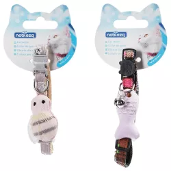 Elegancka obroża dla kota z dzwoneczkiem, XS, L25-34cm - 8719138143559