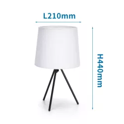 Metalowa Lampa Stołowa bez źródła światła E14 - 8433325212568