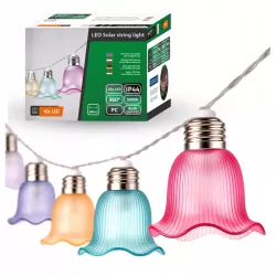 GIRLANDA SOLARNA lampka OGRODOWA LED Świetlna Lampki Solarne Ogrodowe 10x-5904703018810