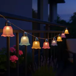 GIRLANDA SOLARNA lampka OGRODOWA LED Świetlna Lampki Solarne Ogrodowe 10x-5904703018810