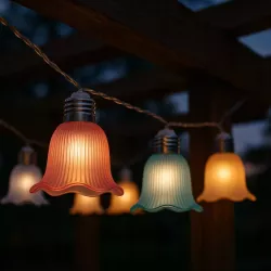 GIRLANDA SOLARNA lampka OGRODOWA LED Świetlna Lampki Solarne Ogrodowe 10x-5904703018810