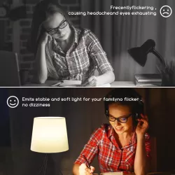 Metalowa Lampa Stołowa bez źródła światła E14 - 8433325212568