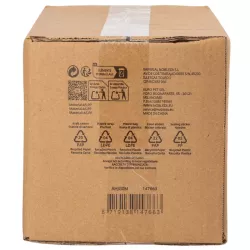 Mini akwarium z pokrywką i karmnikiem 10,5L na biurko 30x19x18.5cm - 8719138147663