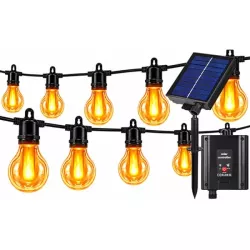 Girlanda LED solarna 11,5m 20x LED G50 płomień-5904703032878