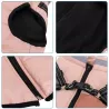 Płaszcz zimowy dla psa ze zintegrowaną uprzężą, rozmiar M, długość grzbietu 30cm - 8719138141241