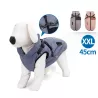 Płaszcz zimowy dla psa ze zintegrowaną uprzężą, rozmiar XXL, długość grzbietu 45cm - 8719138141272