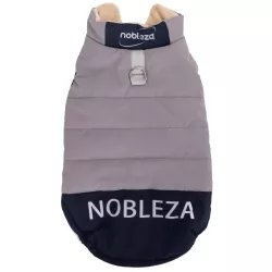 Płaszcz zimowy dla psa z kołnierzem, rozmiar M, 30cm - 8719138141371