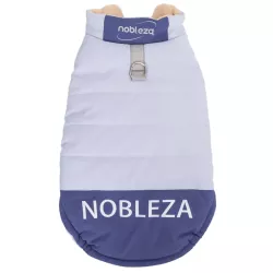 Płaszcz zimowy dla psa z kołnierzem, rozmiar M, 30cm - 8719138141371