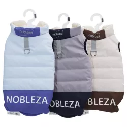 Kurtka zimowa dla psa z rozkładanym kołnierzem rozmiar L długość 35cm - 8719138141388