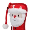 Pluszowa zabawka dla psa but świąteczny z Mikołajem lub choinką 25cm - 8719138144747
