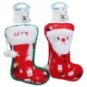 Pluszowa zabawka dla psa but świąteczny z Mikołajem lub choinką 25cm - 8719138144747