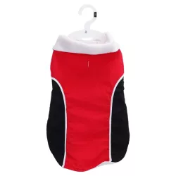 Kurtka zimowa dla psa z rozkładanym kołnierzem, rozmiar L - 35cm - 8719138141562