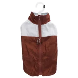 Kurtka zimowa dla psa z stałym kołnierzem rozmiar M - długość 30cm - 8719138141623