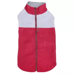 Kurtka zimowa dla psa z stałym kołnierzem rozmiar XL - długość 40cm - 8719138141647