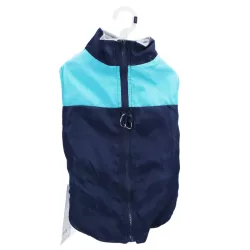 Kurtka zimowa dla psa z stałym kołnierzem rozmiar XL - długość 40cm - 8719138141647