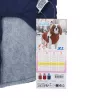 Kurtka zimowa dla psa z stałym kołnierzem rozmiar XL - długość 40cm - 8719138141647
