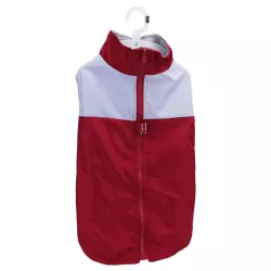 Kurtka zimowa dla psa z stałym kołnierzem rozmiar XXL - długość 45cm - 8719138141654
