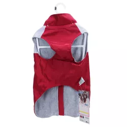 Kurtka zimowa dla psa z stałym kołnierzem rozmiar XXL - długość 45cm - 8719138141654