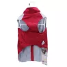 Kurtka zimowa dla psa z stałym kołnierzem rozmiar XXL - długość 45cm - 8719138141654