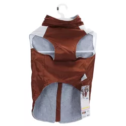 Kurtka zimowa dla psa z stałym kołnierzem rozmiar 3XL - długość 50cm - 8719138141661