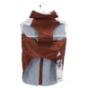 Kurtka zimowa dla psa z stałym kołnierzem rozmiar 3XL - długość 50cm - 8719138141661