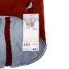 Kurtka zimowa dla psa z stałym kołnierzem rozmiar 3XL - długość 50cm - 8719138141661