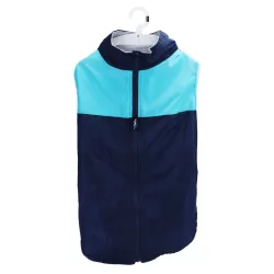 Kurtka zimowa dla psa ze stałym kołnierzem rozmiar 4XL - długość 60cm - 8719138141678