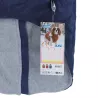 Kurtka zimowa dla psa ze stałym kołnierzem rozmiar 4XL - długość 60cm - 8719138141678