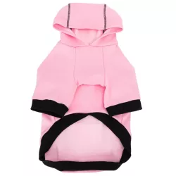 Bluza dla psa z kapturem i kieszonką XXL - długość 45cm na chłodne dni - 8719138142217