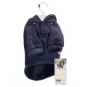 Bluza dla psa gładka z kapturem rozmiar L długość 35cm na chłodne dni - 8719138142279