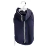 Bluza dla psa gładka z kapturem rozmiar L długość 35cm na chłodne dni - 8719138142279