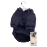 Bluza dla psa gładka z kapturem rozmiar XL długość 40cm na chłodne dni - 8719138142286