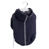 Bluza dla psa gładka z kapturem rozmiar XL długość 40cm na chłodne dni - 8719138142286