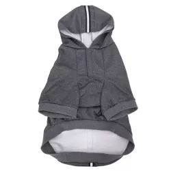Bluza dla psa gładka z kapturem, rozmiar 3XL, długość 50cm - 8719138142309