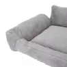Pluszowa sofa dla psa i kota z podłokietnikami, 65cm - 8719138142811