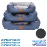 Zestaw 3 wodoodpornych legowisk dla psa i kota - 8719138142866
