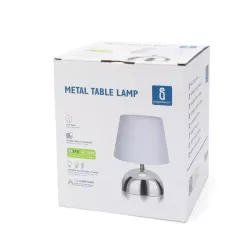 Metalowa Lampa Stołowa bez źródła światła E14 - 8433325212605