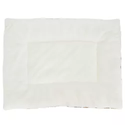 Flanelowa mata dla zwierząt w kratę serc, rozmiar XL - 8719138142613