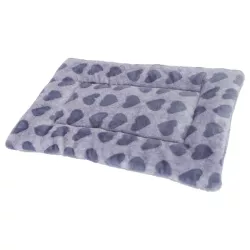 Flanelowa mata dla zwierząt w serca, rozmiar L - 8719138142941
