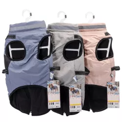 Płaszcz zimowy dla psa z uprzężą, rozmiar 3XL, 50cm - 8719138141289