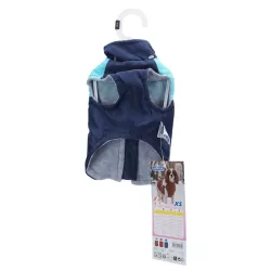 Kurtka zimowa dla psa z stałym kołnierzem rozmiar XS - długość 20cm - 8719138141609