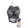 Bluza dla psa gładka z kapturem, rozmiar M, długość 30cm - 8719138142262