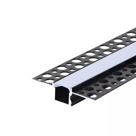Profil Led Masterled GK 12mm-2 2m czarny mleczny-5904703032557