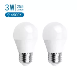 LED G45 E27 3W 2 szt. - 8433325183752